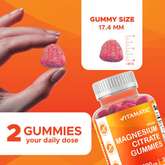 Vitamatic Magnesium Gummies ready for daily use scene