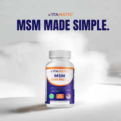 Vitamatic MSM absorption illustration – vitamin C aids MSM uptake
