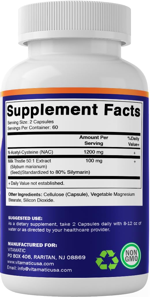 Vitamatic NAC two-pack setup for ongoing daily use