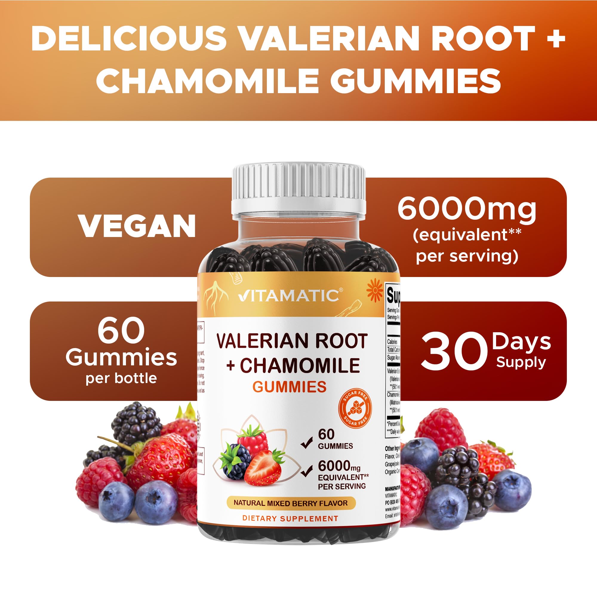 Vitamatic 2-pack display highlighting value and consistent potency