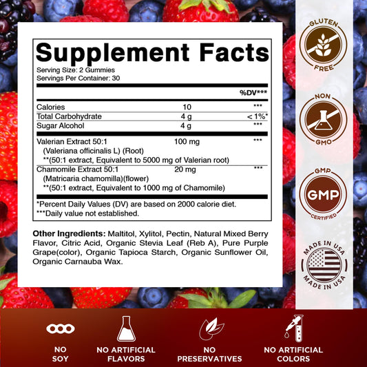 Vitamatic bottle close-up showing berry flavor and natural ingredients