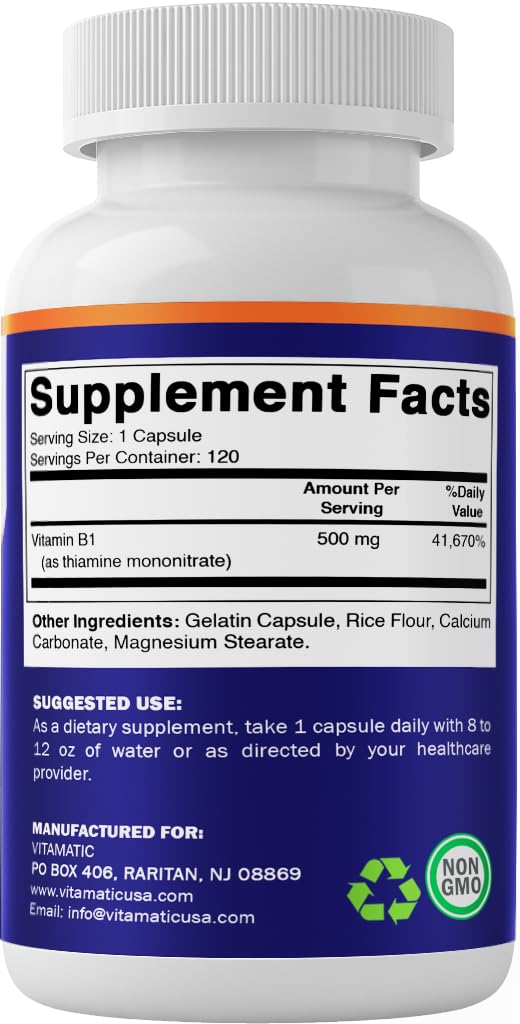 Vitamatic Vitamin B1 GMP-certified facility demonstrates quality manufacturing