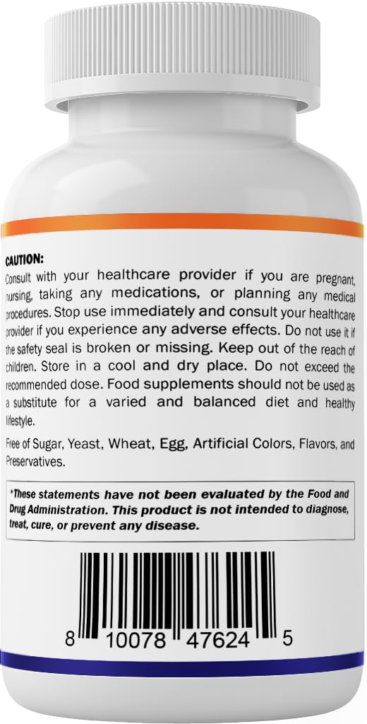 Cap and seal on Vitamatic bottle signaling freshness