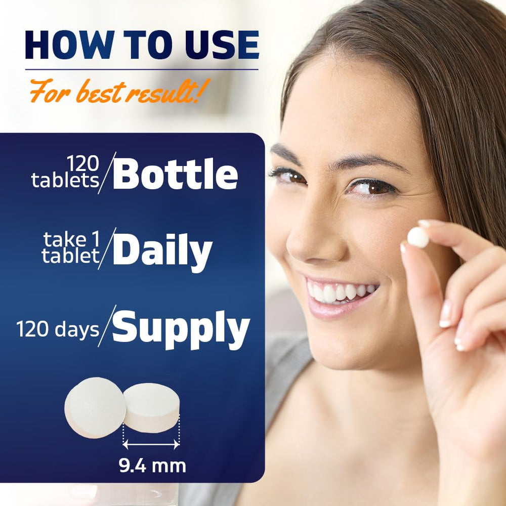 Vitamatic bottle spine label emphasizing USA manufacturing