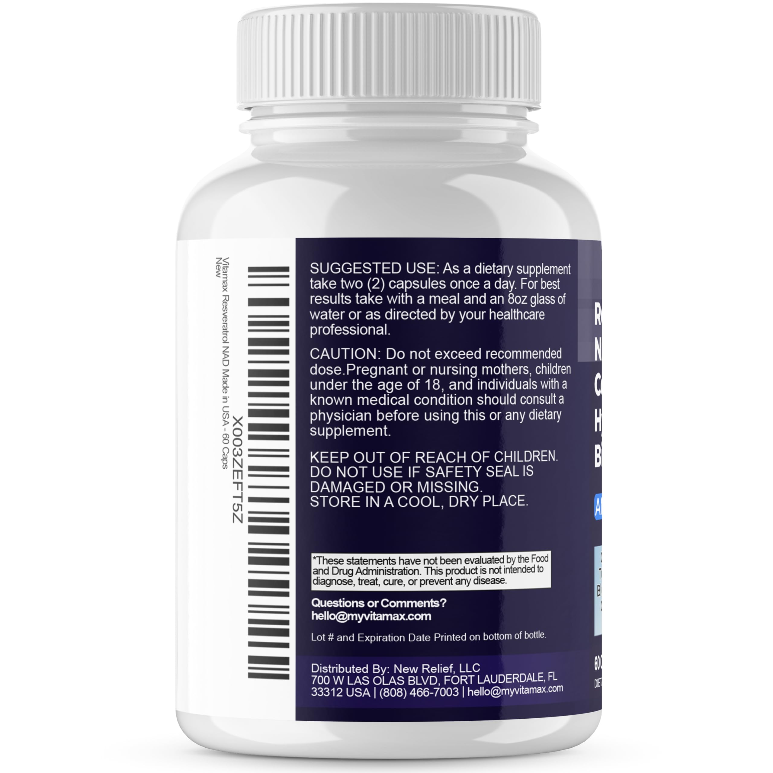 Vitamax two capsules per day support a simple routine.