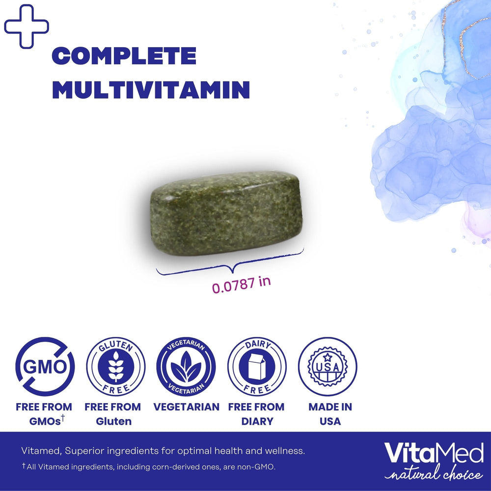 VitaMed Vita Forte label details emphasize halal, vegan, non-GMO certification