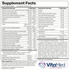 VitaMed Vita Forte vitality visual implies balanced energy and wellbeing throughout the day