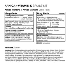 VitaMedica Arnica-K Cream applied to facial area for soothing care.