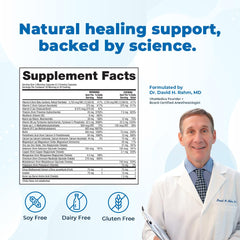 VitaMedica Clinical Support label detail highlighting nutrient blend