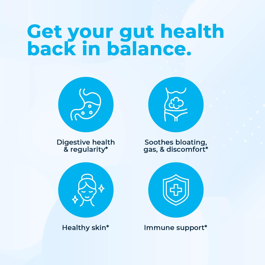 VitaMedica Probiotic-8 capsules visible, easy-to-swallow for daily use