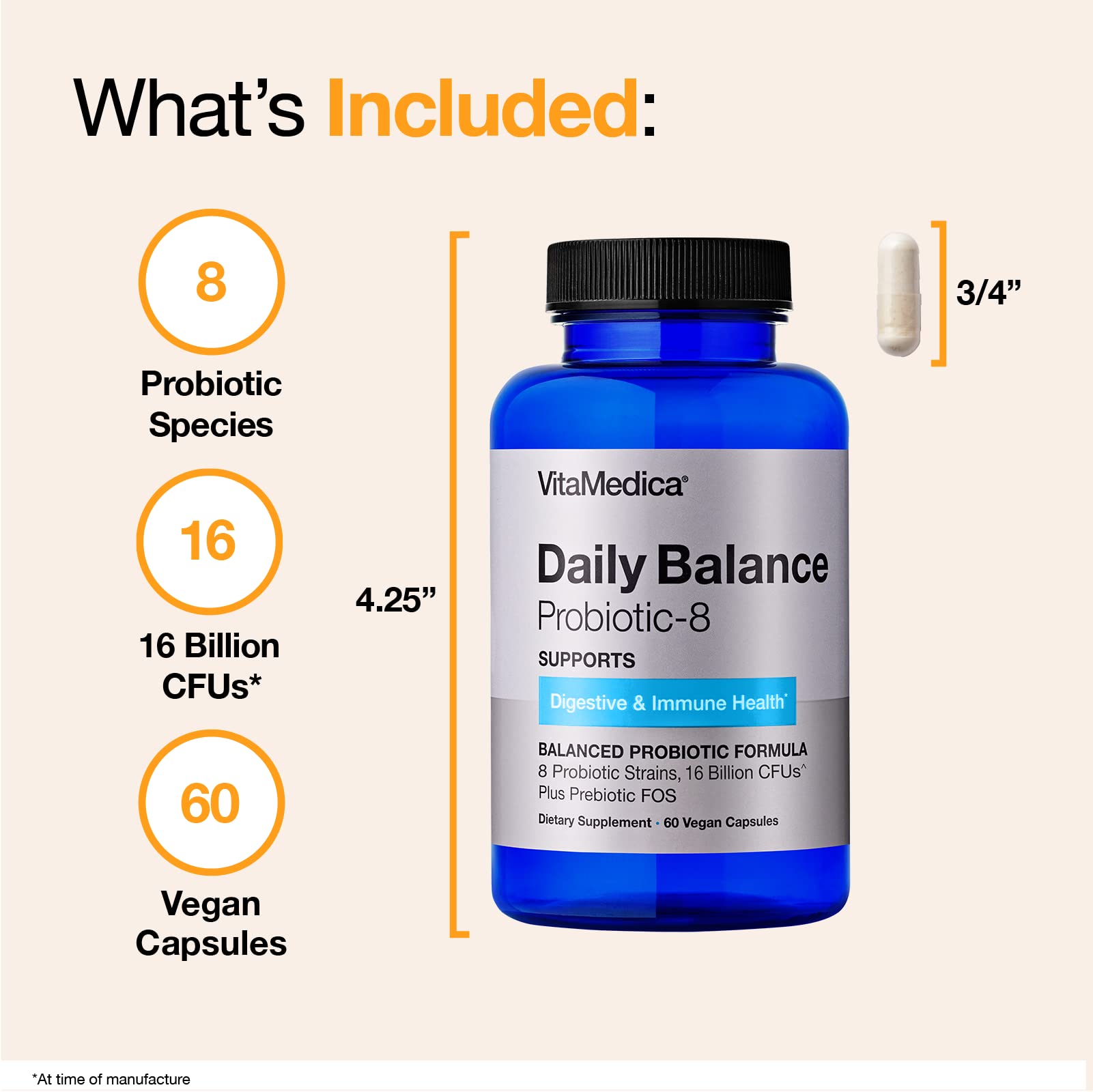 VitaMedica vegan formulation image communicates plant-based benefit