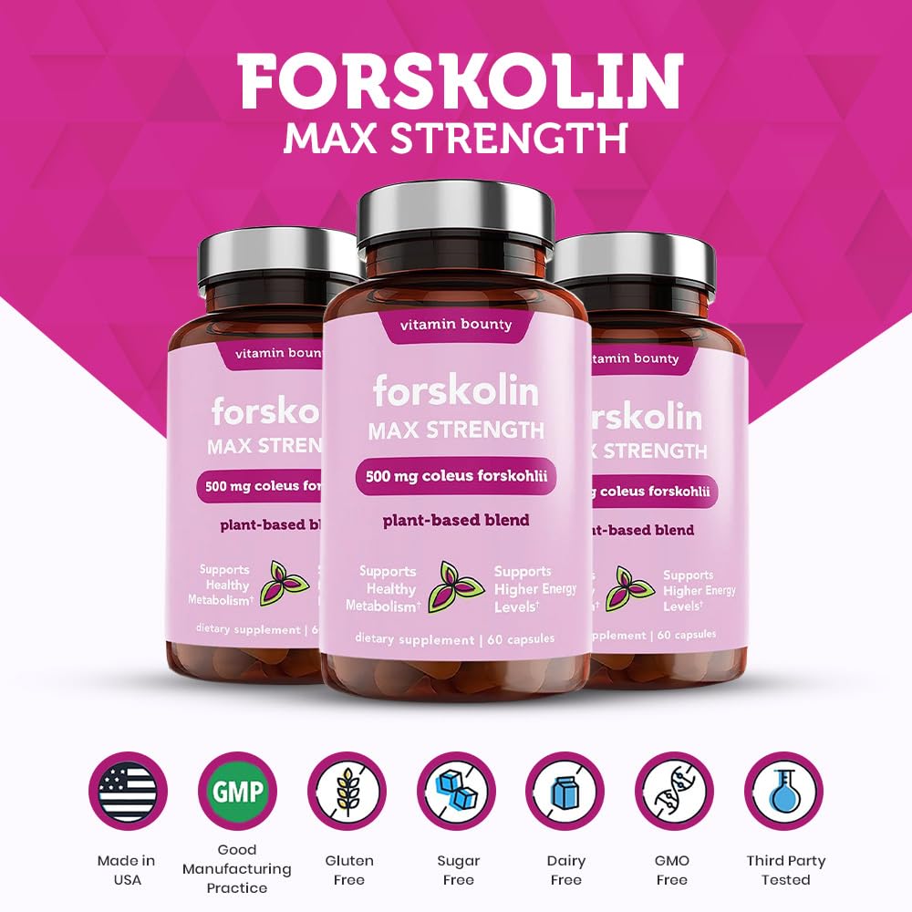 Active lifestyle scene highlighting energy and routine with Forskolin