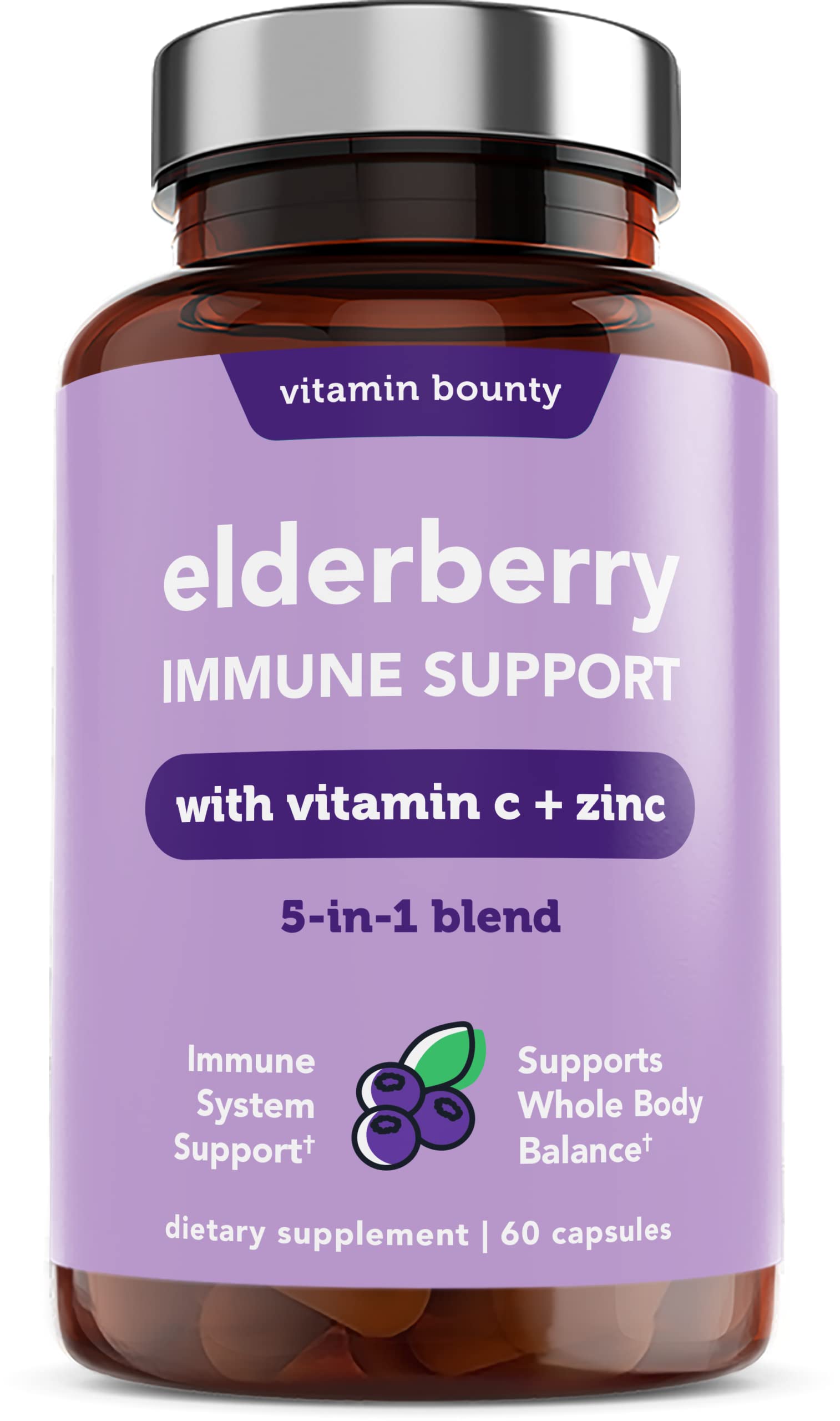Vitamin Bounty garlic-echinacea-capsules: traditional botanicals for seasonal defense.
