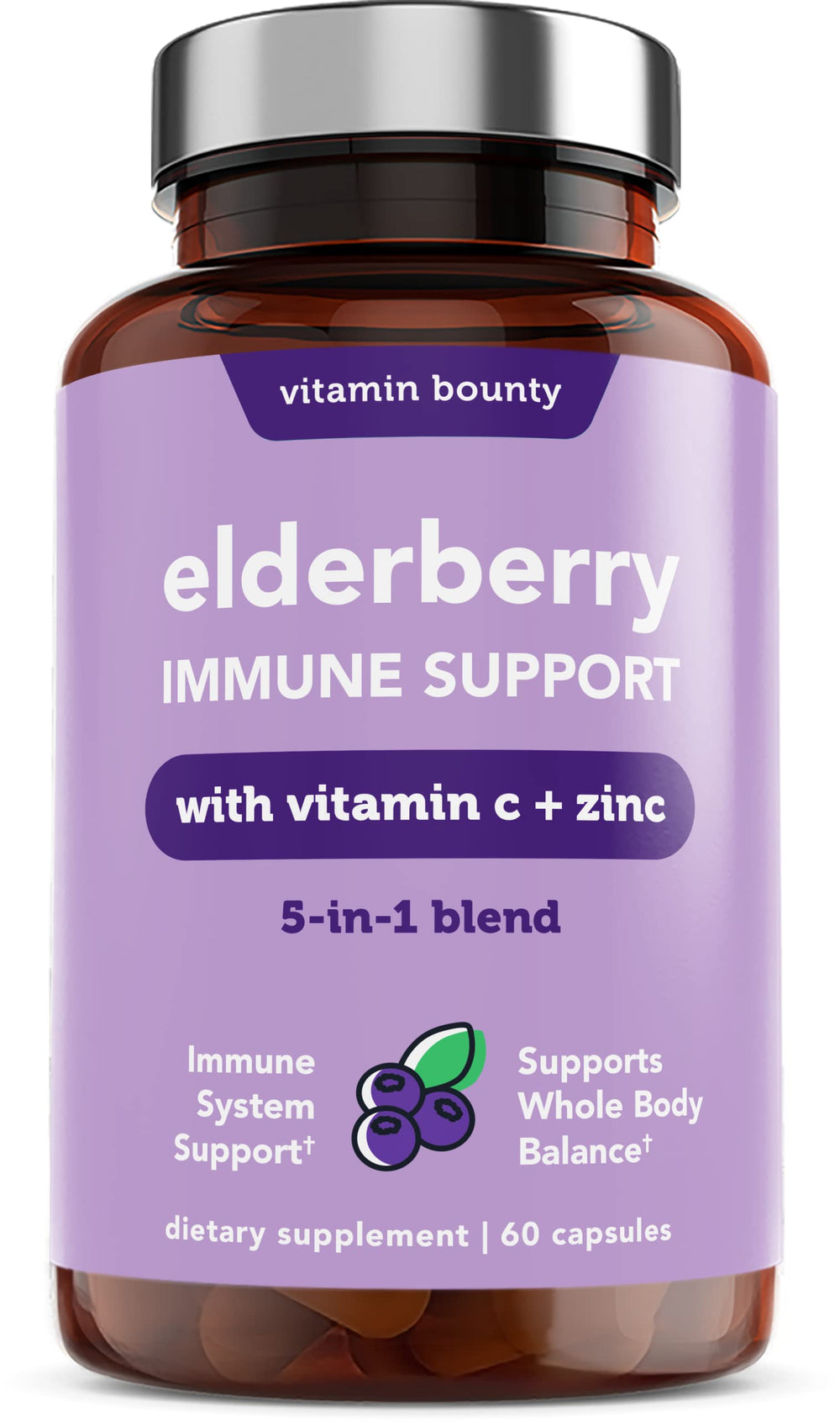 Vitamin Bounty garlic-echinacea-capsules: traditional botanicals for seasonal defense.