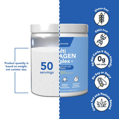 Vitamin Bounty grass-fed collagen source bovine emphasizes clean natural protein origin.