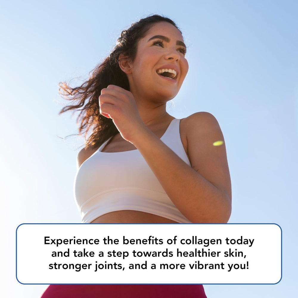 Vitamin Bounty Multi Collagen Complex supports radiant skin and flexible joints