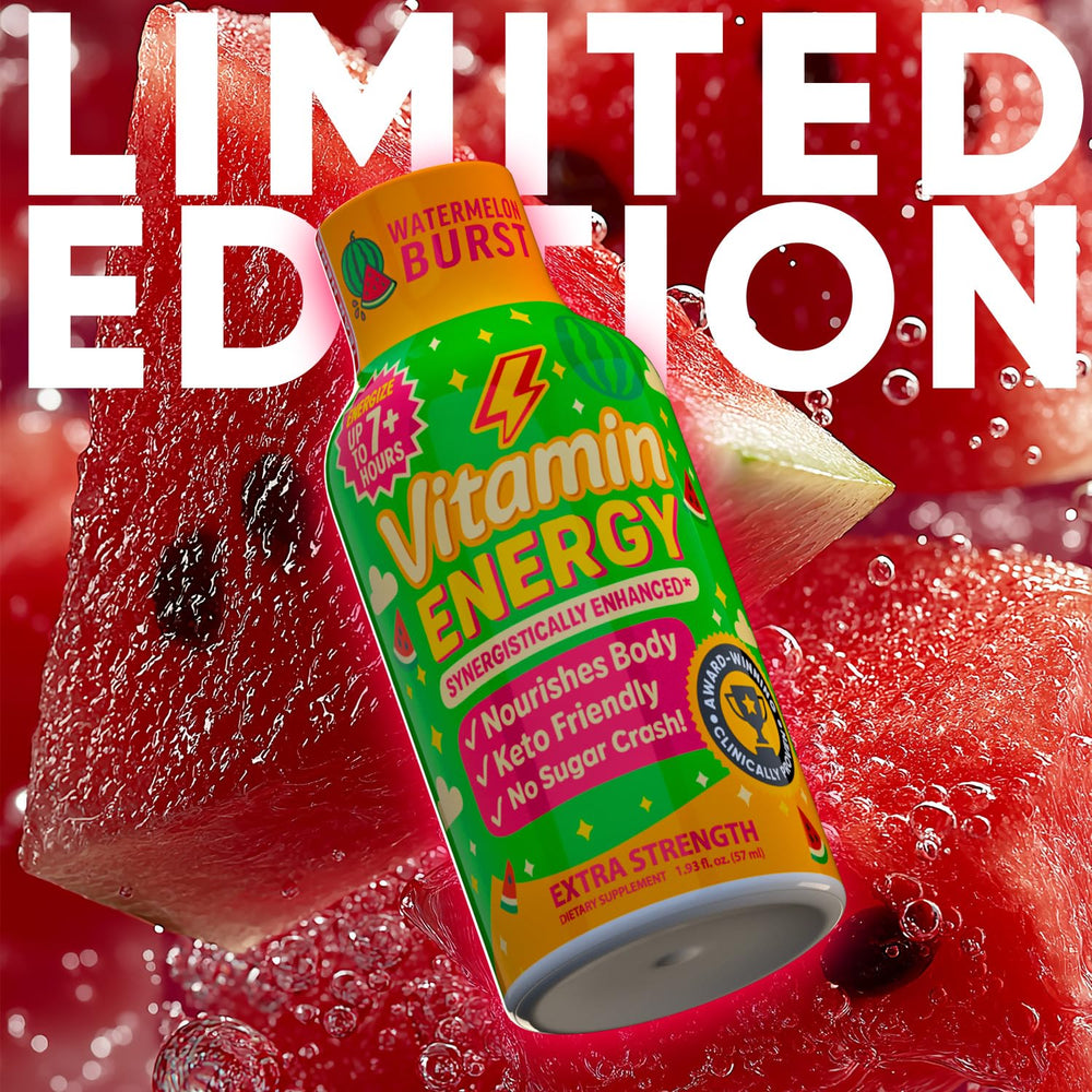 Vitamin Energy Immune+ shot includes citicoline to support mental focus.