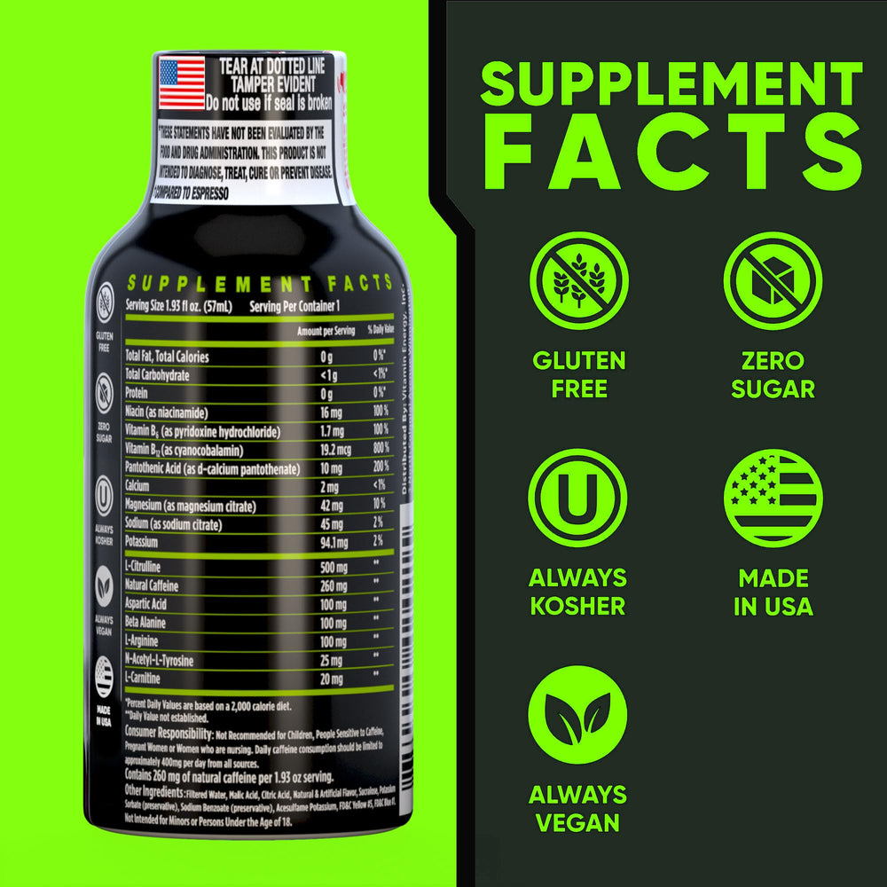Vitamin Energy Workout+ compact packaging shown for gym bag convenience