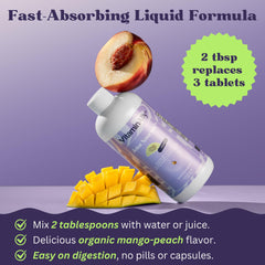 Vitaminally Joint Nourish vitamin C image highlighting collagen support.
