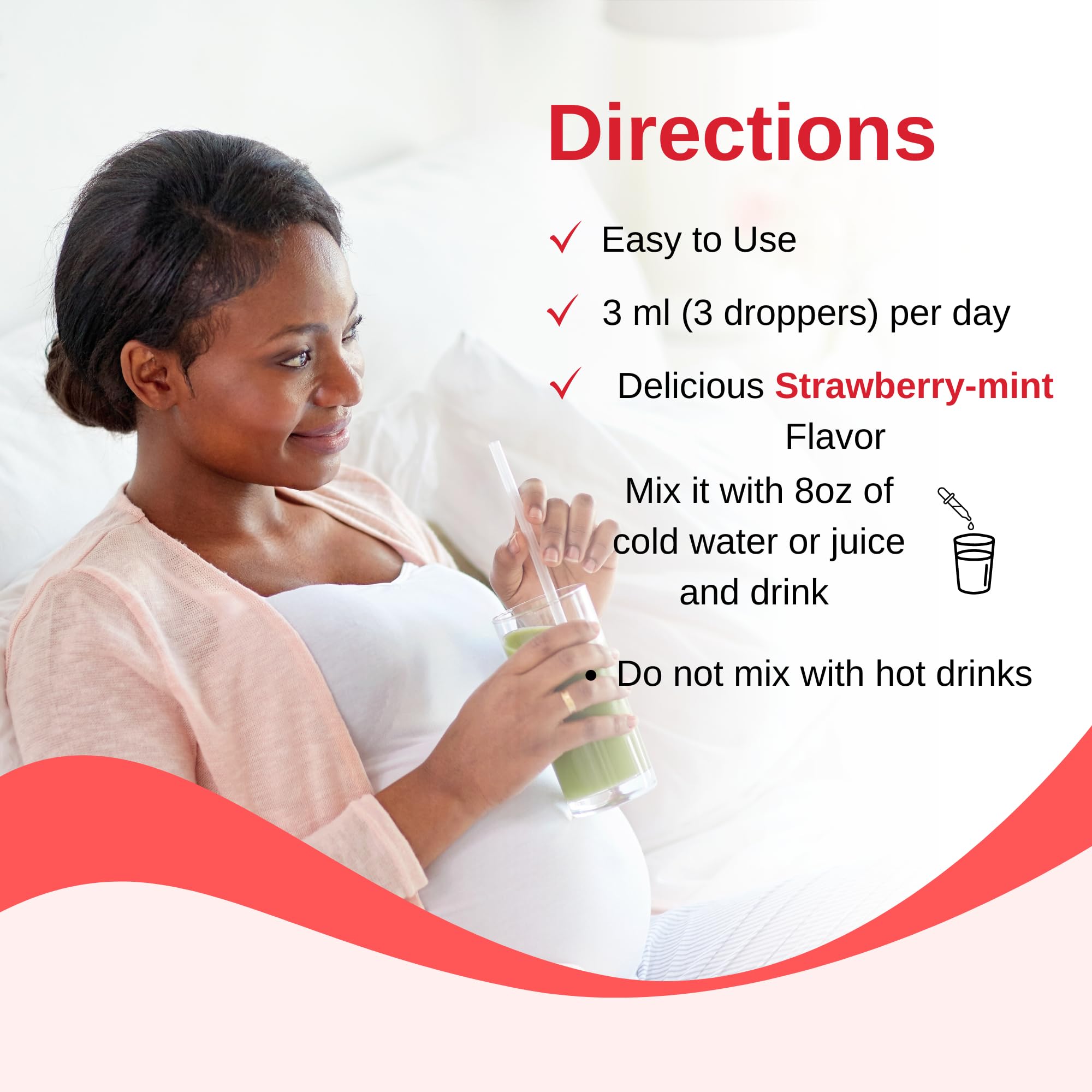 Vitaminally Liposomal Prenatal packaging on shelf for easy access.