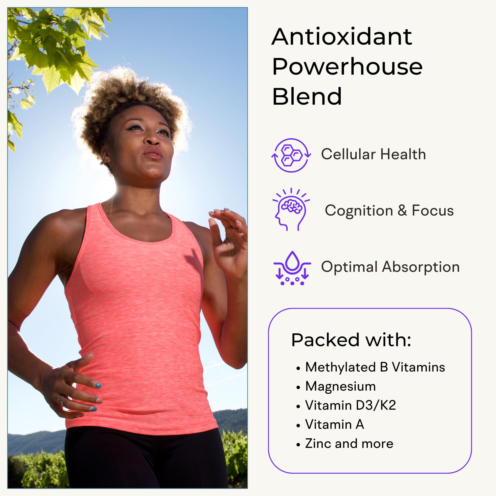 VitaminIQ red algae calcium for bone support.