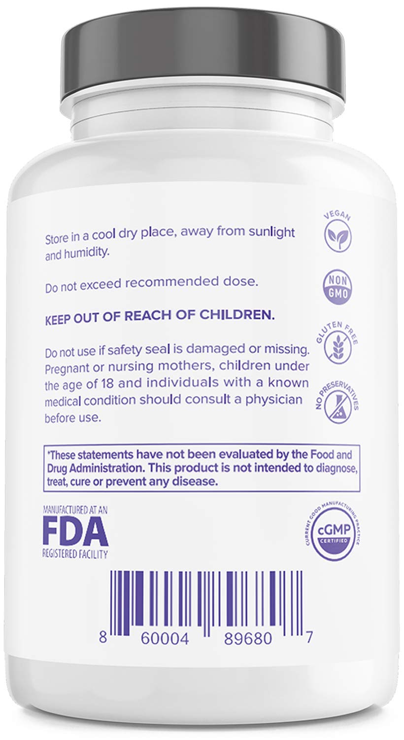 VitaminIQ Immune bottle on a counter with a glass for easy use