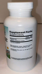 Two berberine capsules close-up highlighting capsule size for easy dosing