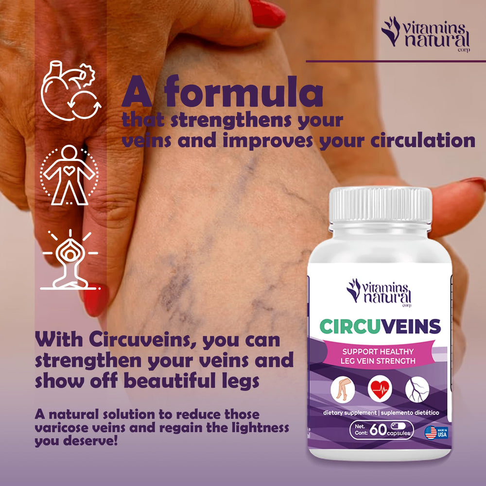 Packaging box conveys clean, organic formula for daily vascular care.