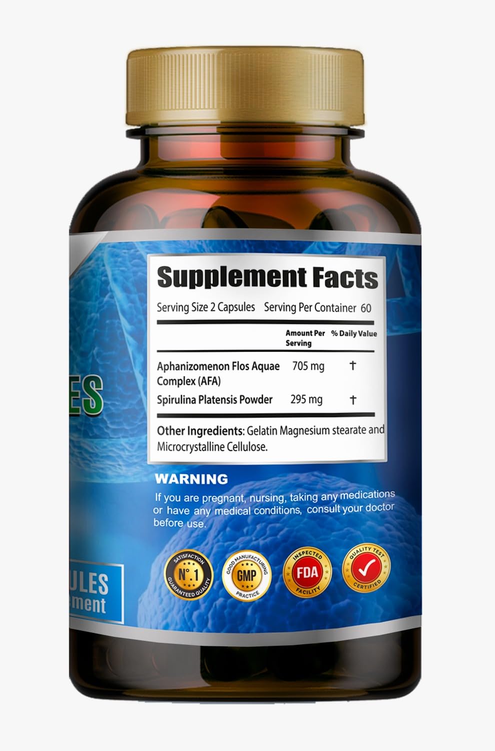 VITAMISAN AFA blue-green algae ingredient visual for natural vitality