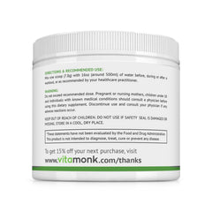 VitaMonk Clean EAA serving glass ready during training