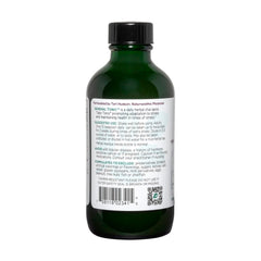 Vitanica Adrenal Tonic label close-up shows ingredients and vegetarian formula.