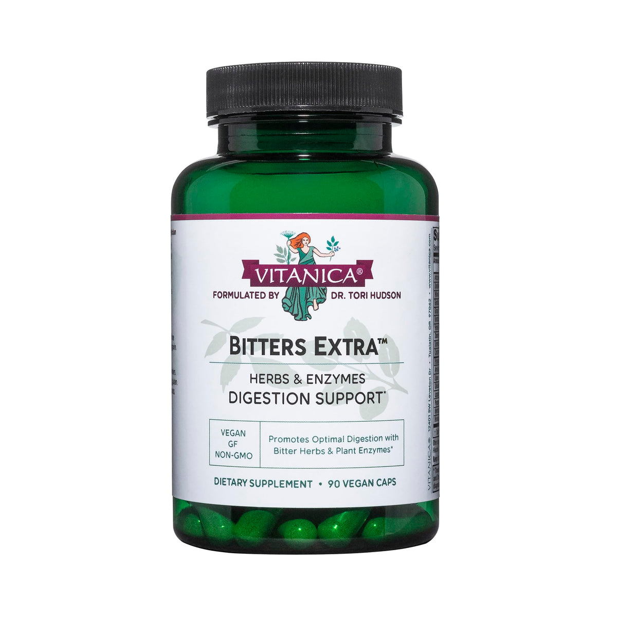 Vitanica Bitters Extra bottle pour supporting gentle digestion after meals
