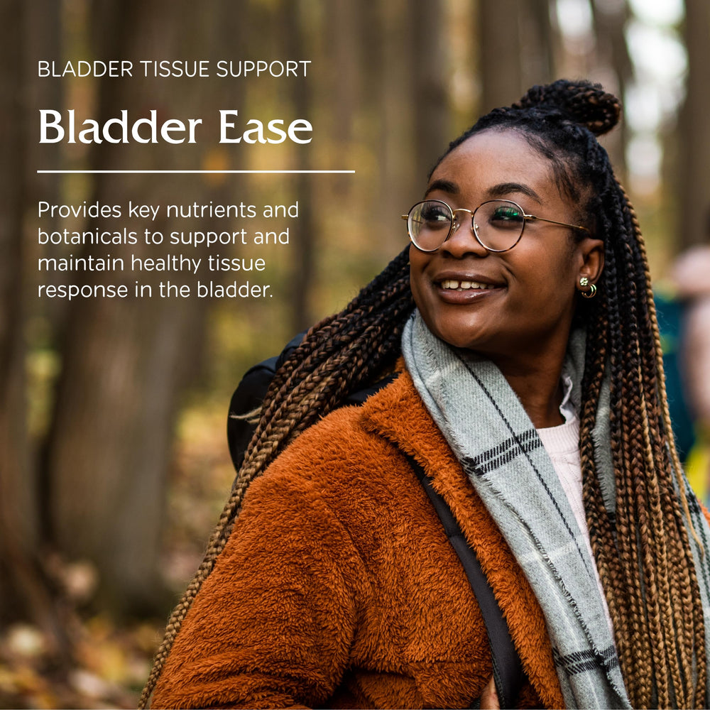 Vitanica Bladder Ease vegan formula label communicates clean ingredients