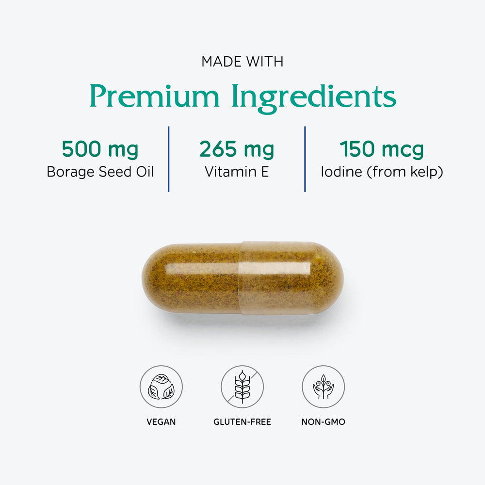 Vitanica Breast Cycle Blend capsules highlight a vegan, plant-based approach to daily wellness.