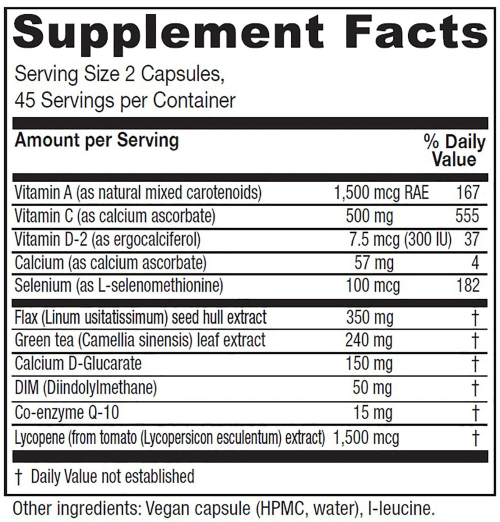 Vitanica BreastBlend packaging closeup highlighting vegan formula.