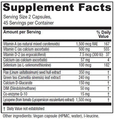 Vitanica BreastBlend packaging closeup highlighting vegan formula.
