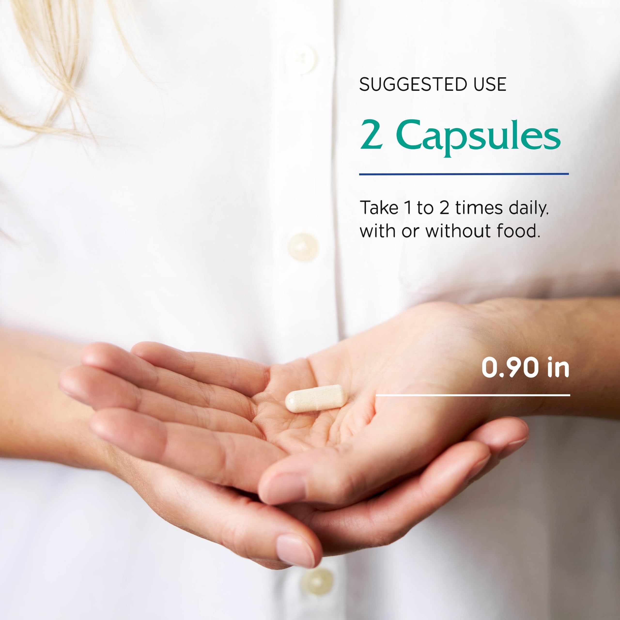 Vitanica Candidastat bottle dispense shows convenient capsules for daily use.