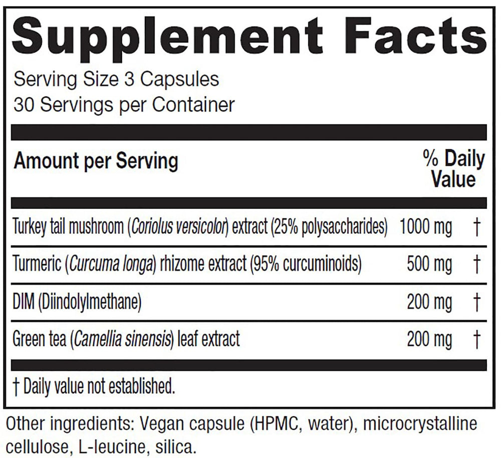 Close-up of Vitanica CCDG Blend capsules for daily wellness