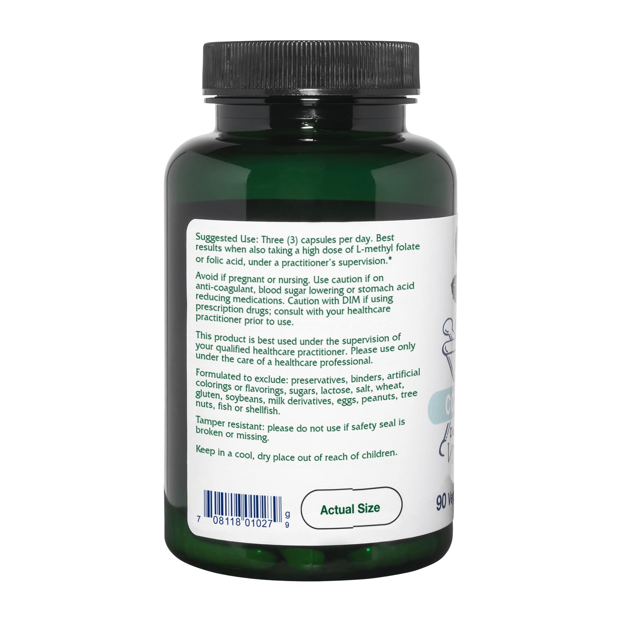 Vitanica CCDG Blend turkey tail image highlights polysaccharides supporting immunity.