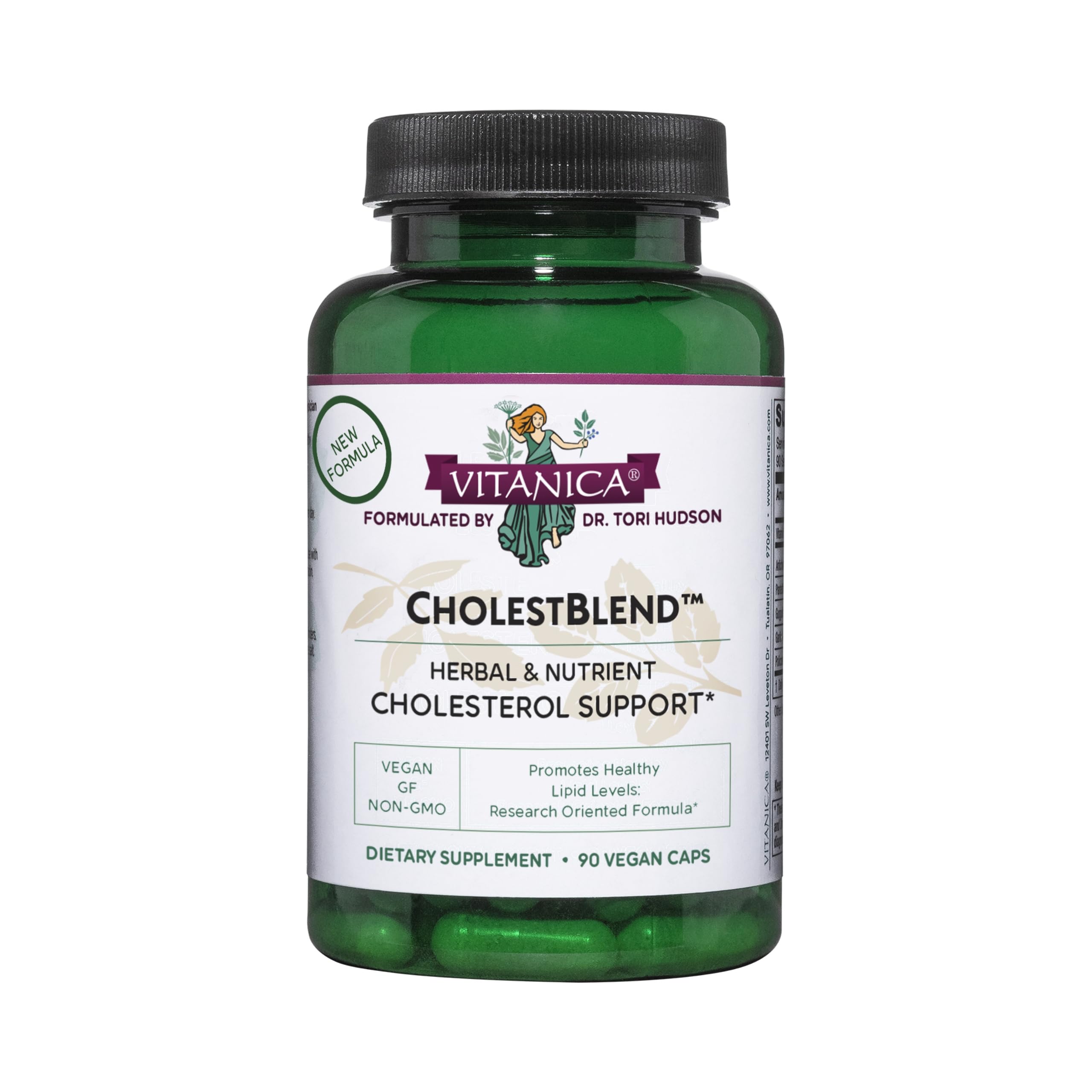 Vitanica CholestBlend berberine capsules for lipid support