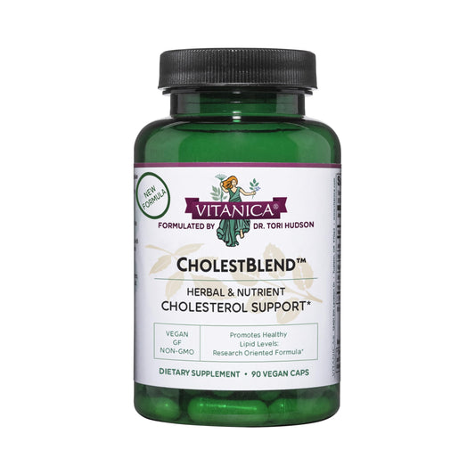Vitanica CholestBlend berberine capsules for lipid support