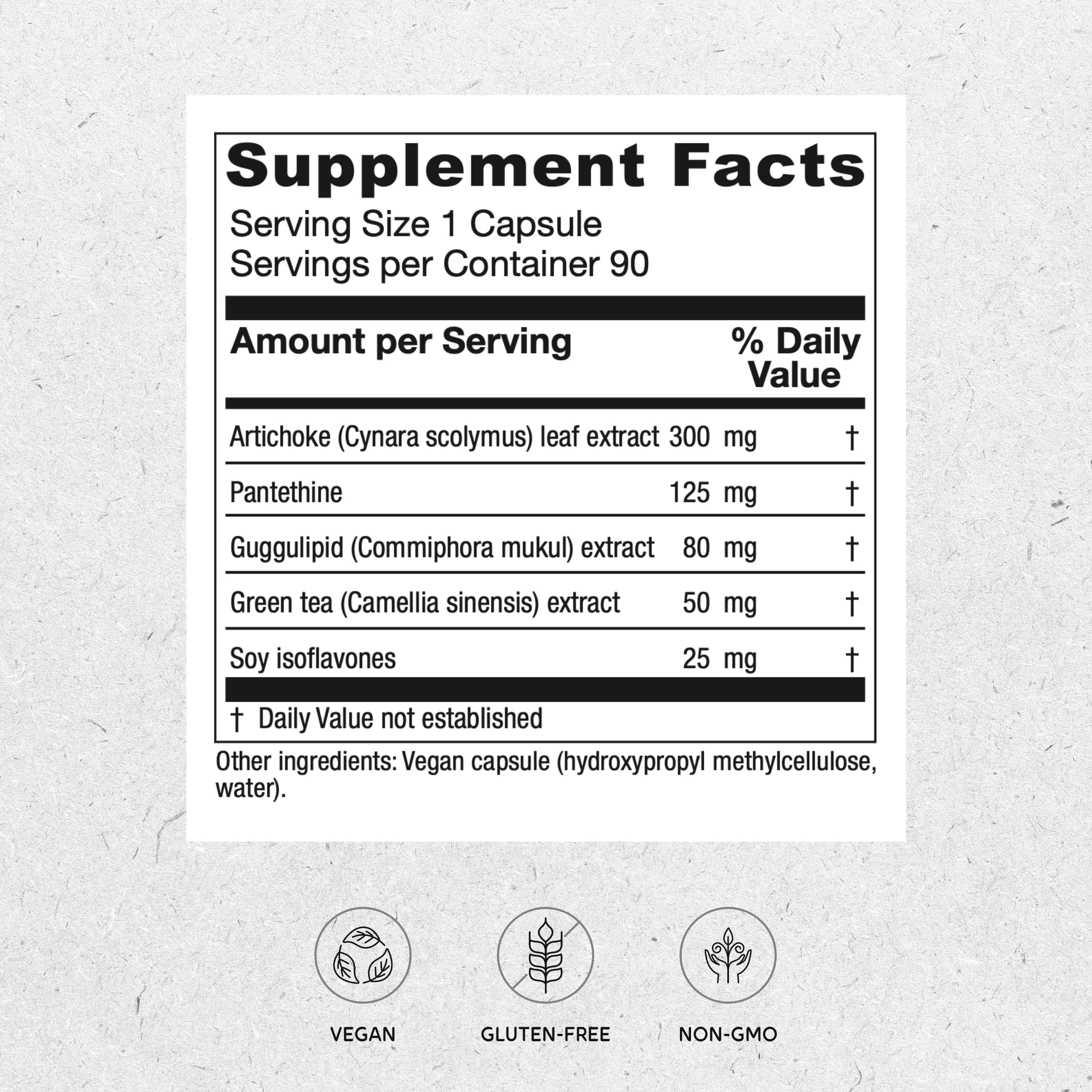 Vitanica CholestBlend red yeast rice capsules plant-based cholesterol support