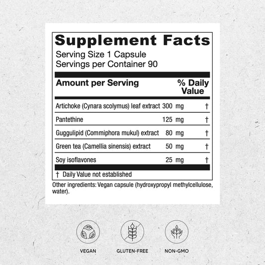 Vitanica CholestBlend red yeast rice capsules plant-based cholesterol support