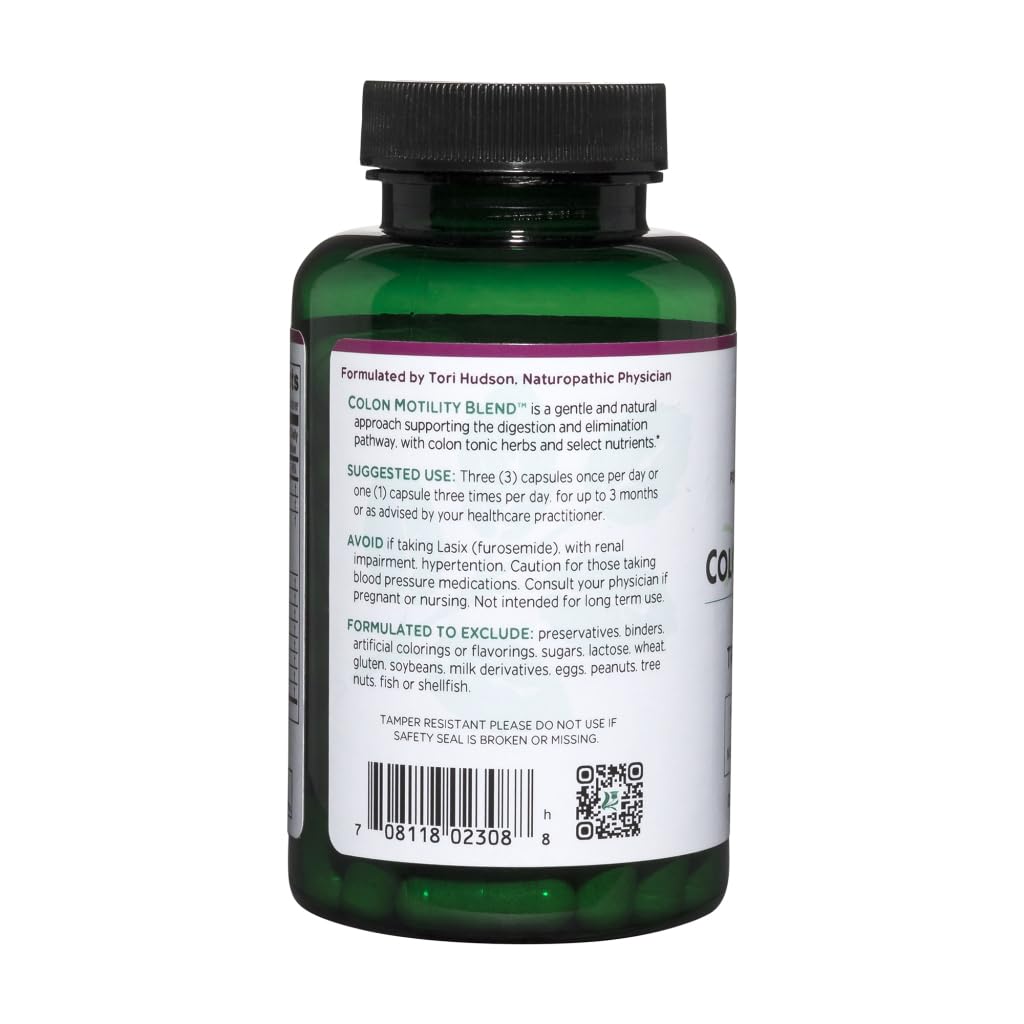 Vitanica Colon Motility Blend pour suggests an easy, natural routine.