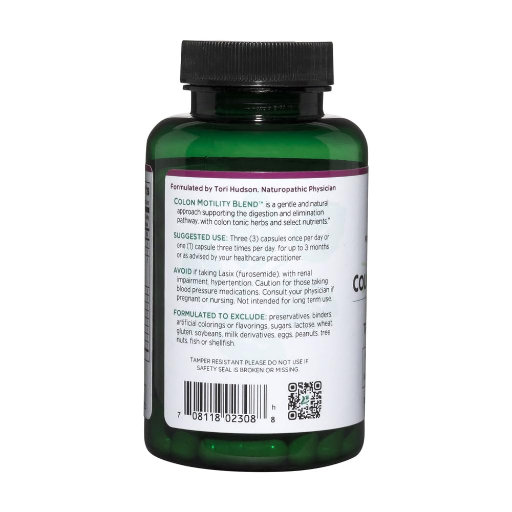 Vitanica Colon Motility Blend pour suggests an easy, natural routine.