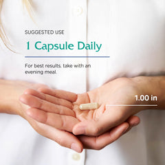 Vitanica Cortisol Relief ingredients list closeup for transparency and trust