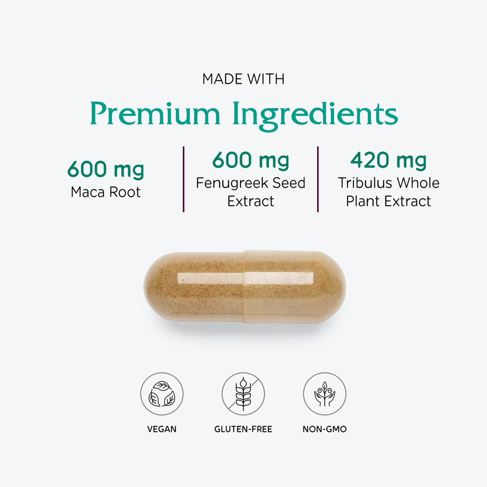 Vitanica FemVitality capsules-closeup image showing vegan capsules for daily use.
