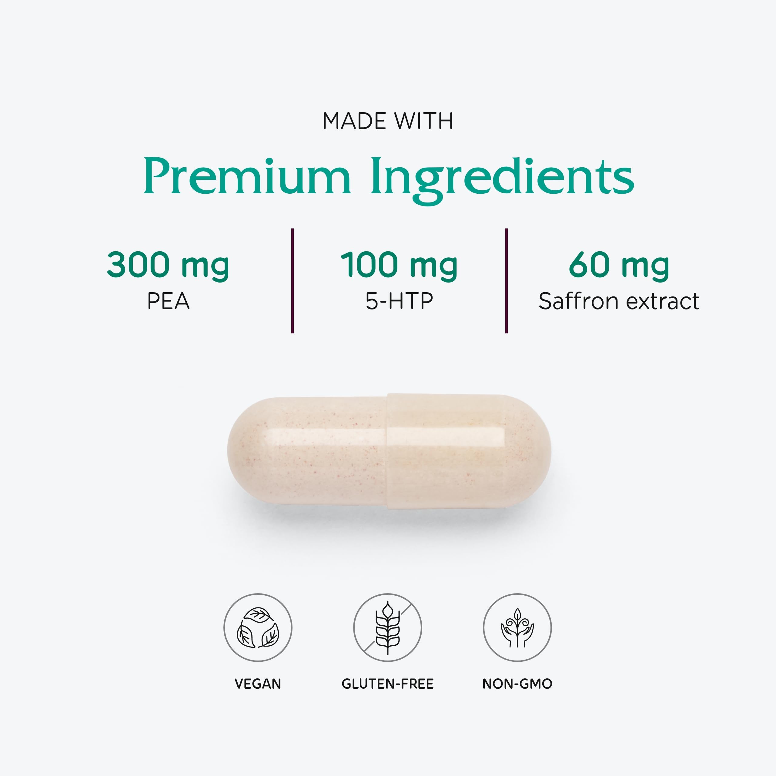 Vitanica Fibro Formula label close-up highlighting ingredients