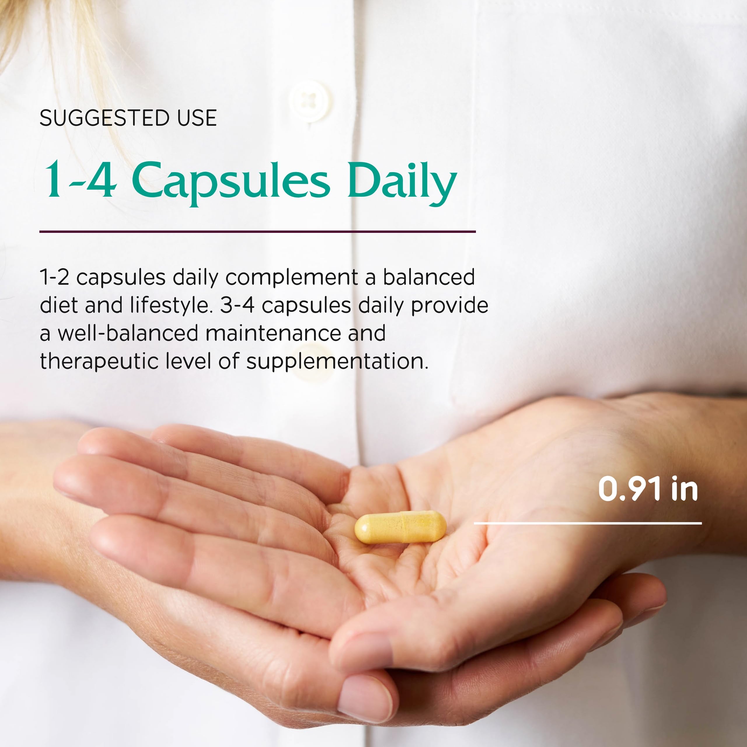 Scene of daily use with Vitanica supplement routine.