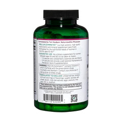 Vitanica Mid-Life Symmetry label detail highlights natural ingredients.